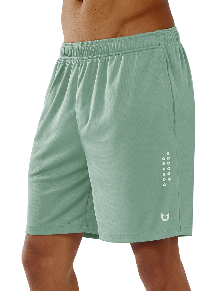 Men's 7-inch Lodenfrost Mesh Tennis Sweat Shorts with Pockets Elasticated Waist