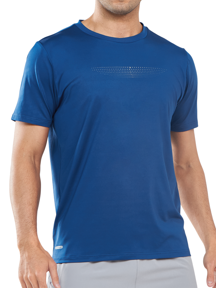 NORTHYARD Men's Royal Blue Quick Dry Fit Workout Gym T-Shirts Breathable Short Sleeve Tops