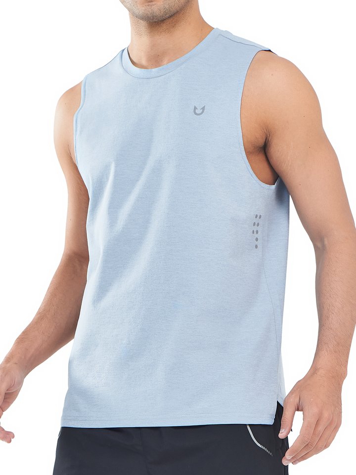 NORTHYARD Men's Cloud Workout Muscle Shirts Quick Dry Sleeveless Tank Tops for Gym Run