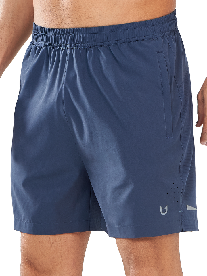 Northyard Men's Federal Blue Breathable 5 inch Running Shorts with Pocket Lightweight for Gym