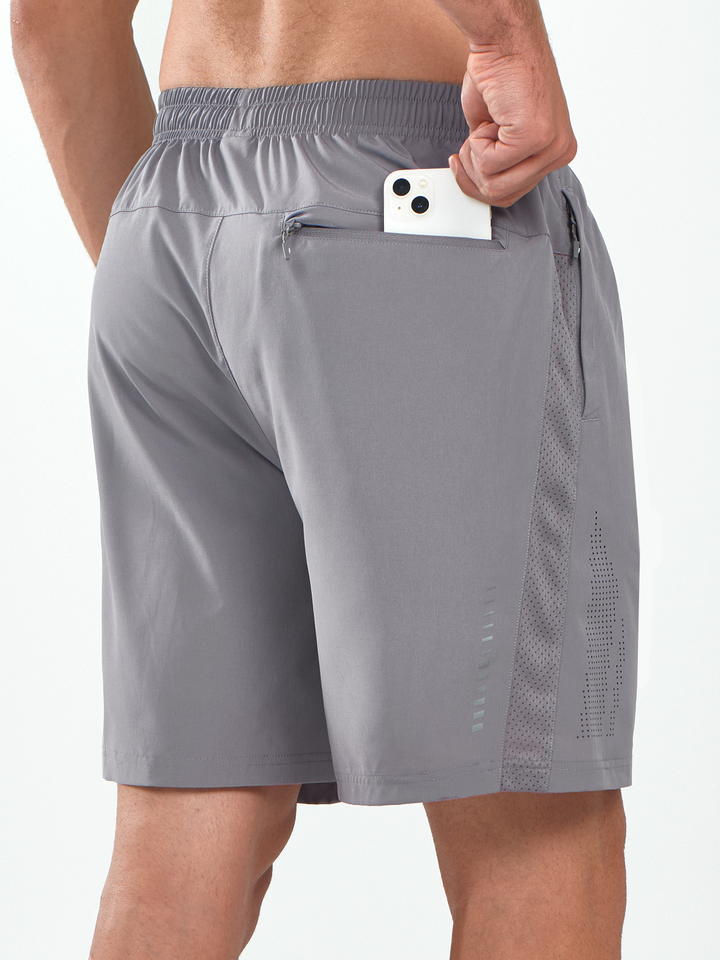 Men's Stone Gym Sweat 7" Moisture Wicking Shorts Pockets