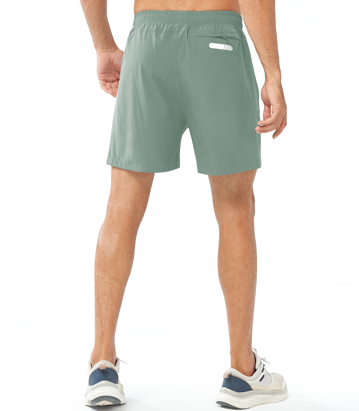 Men's Lodenfrost 5" Moisture Wicking Hiking Shorts Back