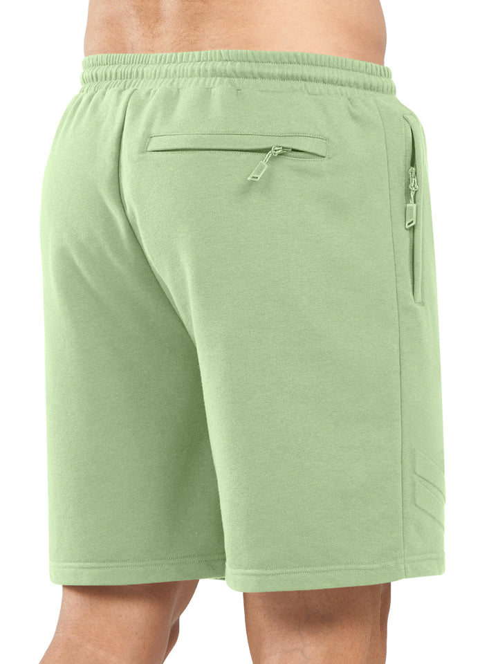 Men’s Lodenfrost 7-Inch Cotton Biker Shorts Back