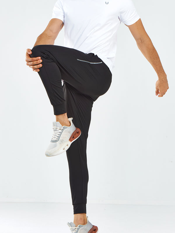 Men's Sweatpants with Zipper Pockets Workout Joggers