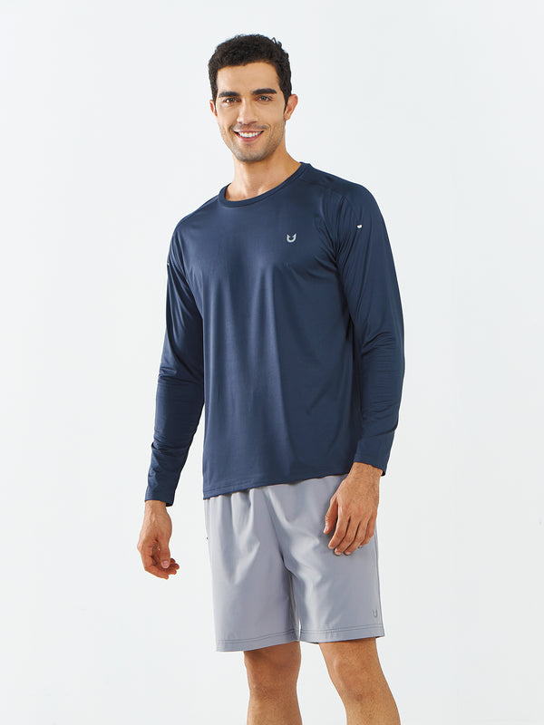 Northyard Men's Gym Long Sleeve T Shirts Wicking Breathable for Running Fitness