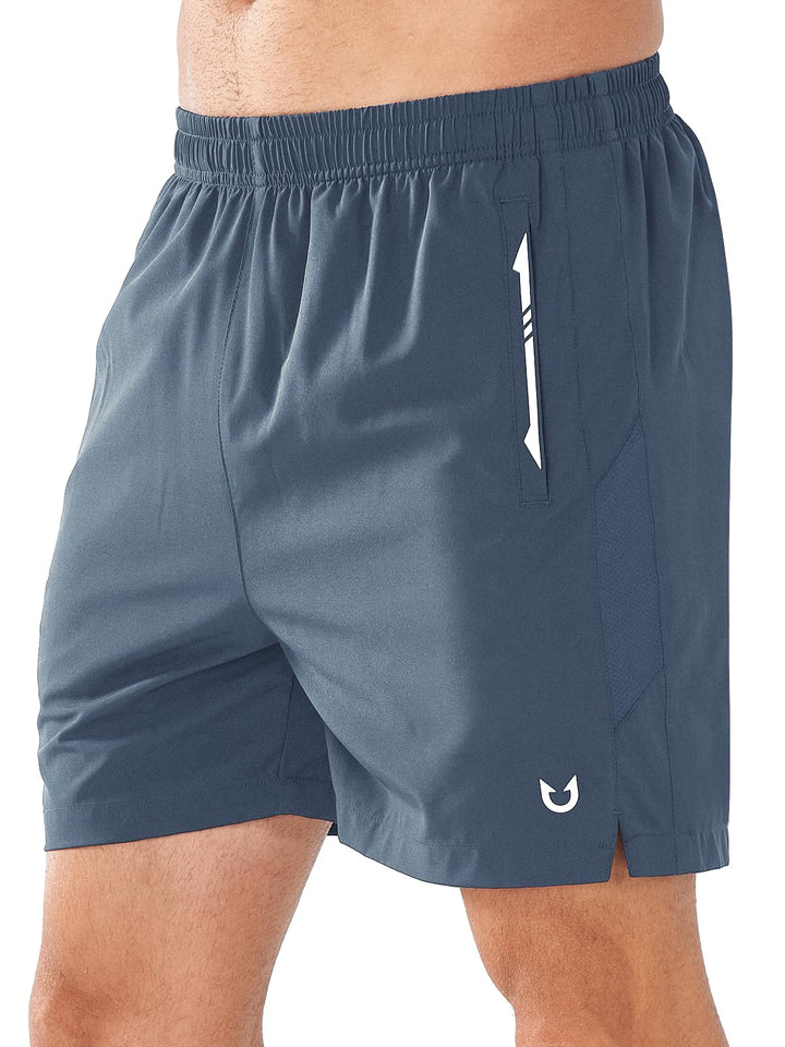 Men’s Cool Grey 5 Inch Inseam Sweat Shorts