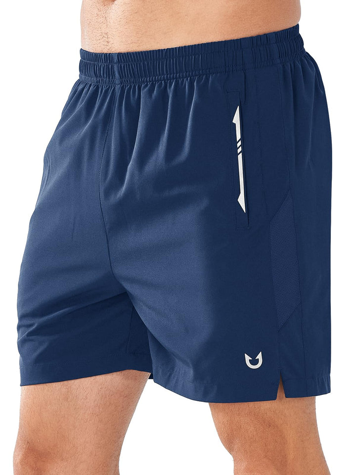 Men’s Dark Blue 5 Inch Inseam Sweat Shorts