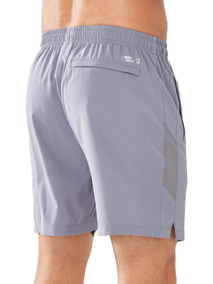 Men’s Stone 5 Inch Inseam Sweat Shorts Back