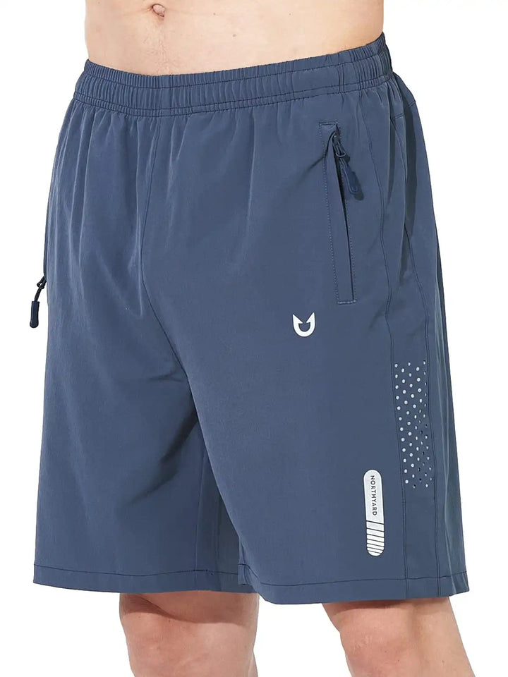 Men's Federal Blue Athletic Hiking 7-Inch Inseam Shorts